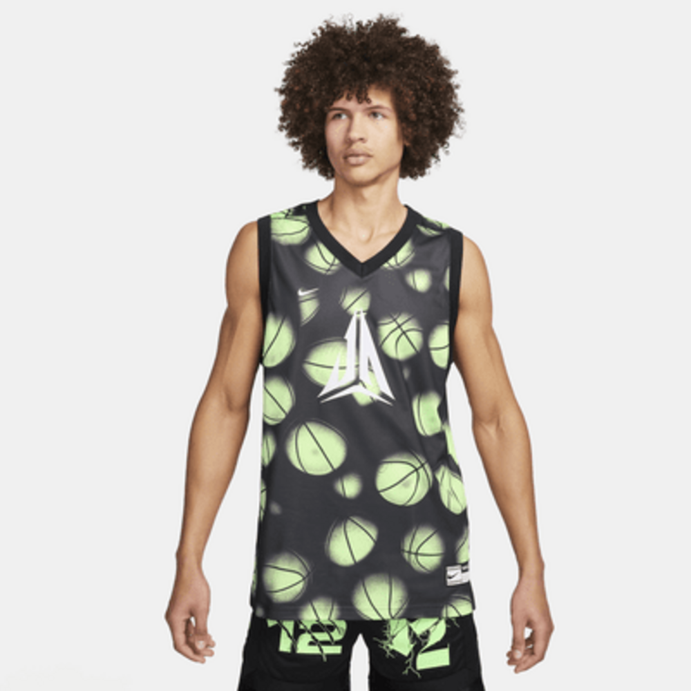 Nike Ja Men's Dri-FIT DNA Basketball Jersey in Black - Picture 1 of 2